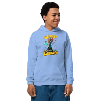 Dr Basil Whiskerworth Genius Kids Hoodie