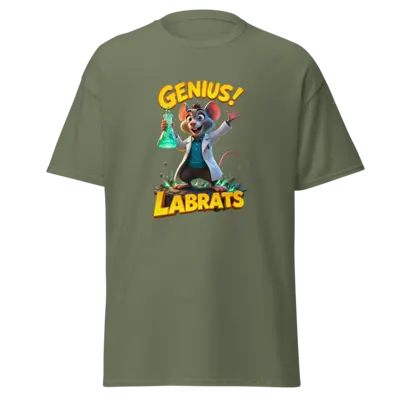 Dr Basil Whiskerworth Genius T-Shirt