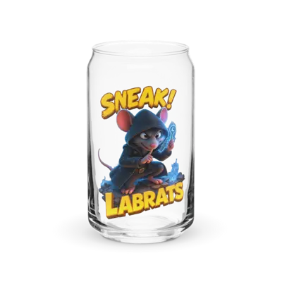 Shadow Sneakerson Sneak 16oz Can Glass