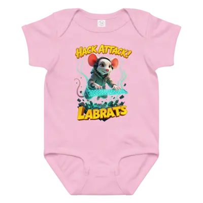 Byte C Cheddar Hack Attack Baby Grow