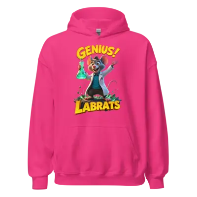 Dr Basil Whiskerworth Genius Hoodie