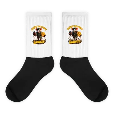 Major Chomps Cheese Incoming Socks