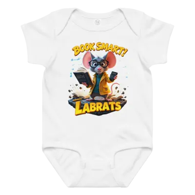 Nibbles Mcsqueak Book Smart Baby Grow