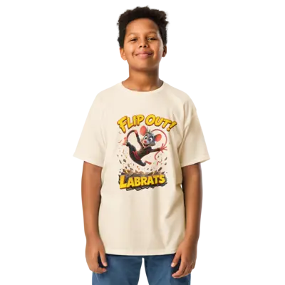 Twirl Tailspin Flip Out Kids T-Shirt