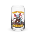 Mechamouser 9000 Target Locked 16oz Can Glass