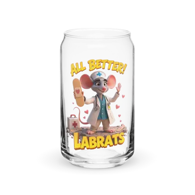 Patchy Paws All Better 16oz Can Glass
