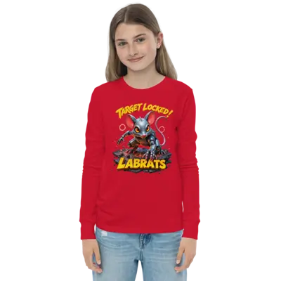 Mechamouser 9000 Target Locked Kids Long Sleeve