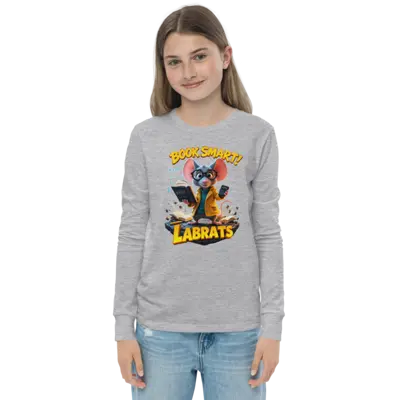 Nibbles Mcsqueak Book Smart Kids Long Sleeve