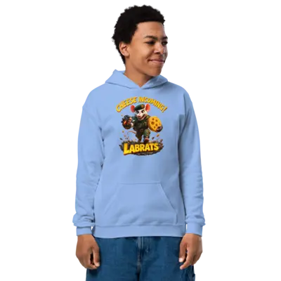 Major Chomps Cheese Incoming Kids Hoodie