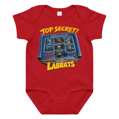 Top Secret Baby Grow