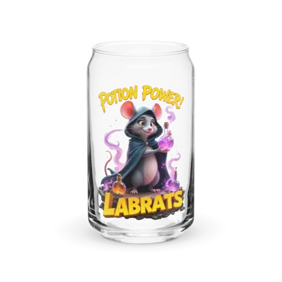 Elixir Wiskermore Potion Power 16oz Can Glass