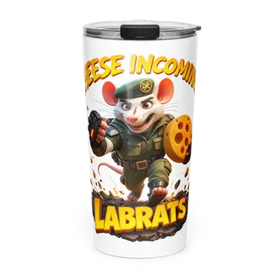 Major Chomps Cheese Incoming 20oz Tumbler