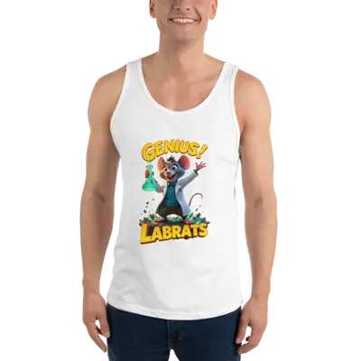 Dr Basil Whiskerworth Genius Vest Tank