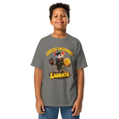 Major Chomps Cheese Incoming Kids T-Shirt