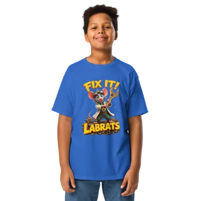 Sprocket Sparksqueak Fix It Kids T-Shirt