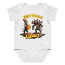 Triple Trouble Baby Grow