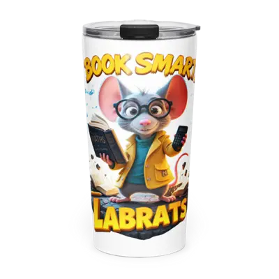 Nibbles Mcsqueak Book Smart 20oz Tumbler