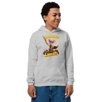 Quill Scribblesnout Write Stuff Kids Hoodie