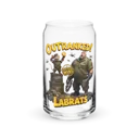 Outranked 16oz Can Glass