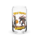 Triple Trouble 16oz Can Glass