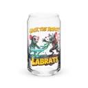 Hack The Robot 16oz Can Glass
