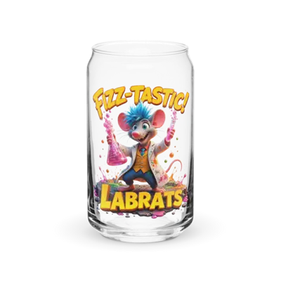 Fizzy Furlough Fizz Tastic 16oz Can Glass