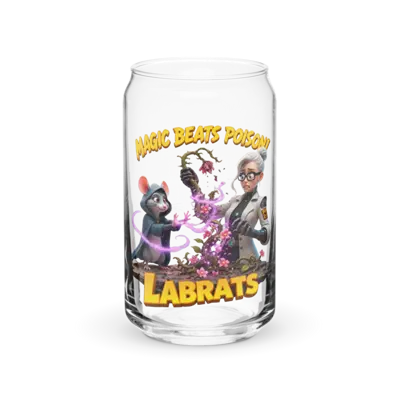 Magic Beats Poison 16oz Can Glass